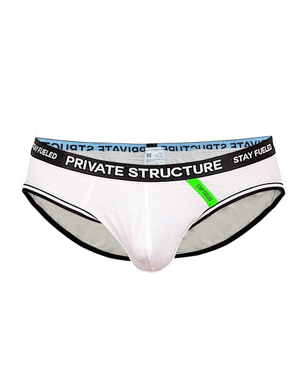 Essence Odyssey Low Waist Brief - White - | Private Structure - | MAD Lifestyle