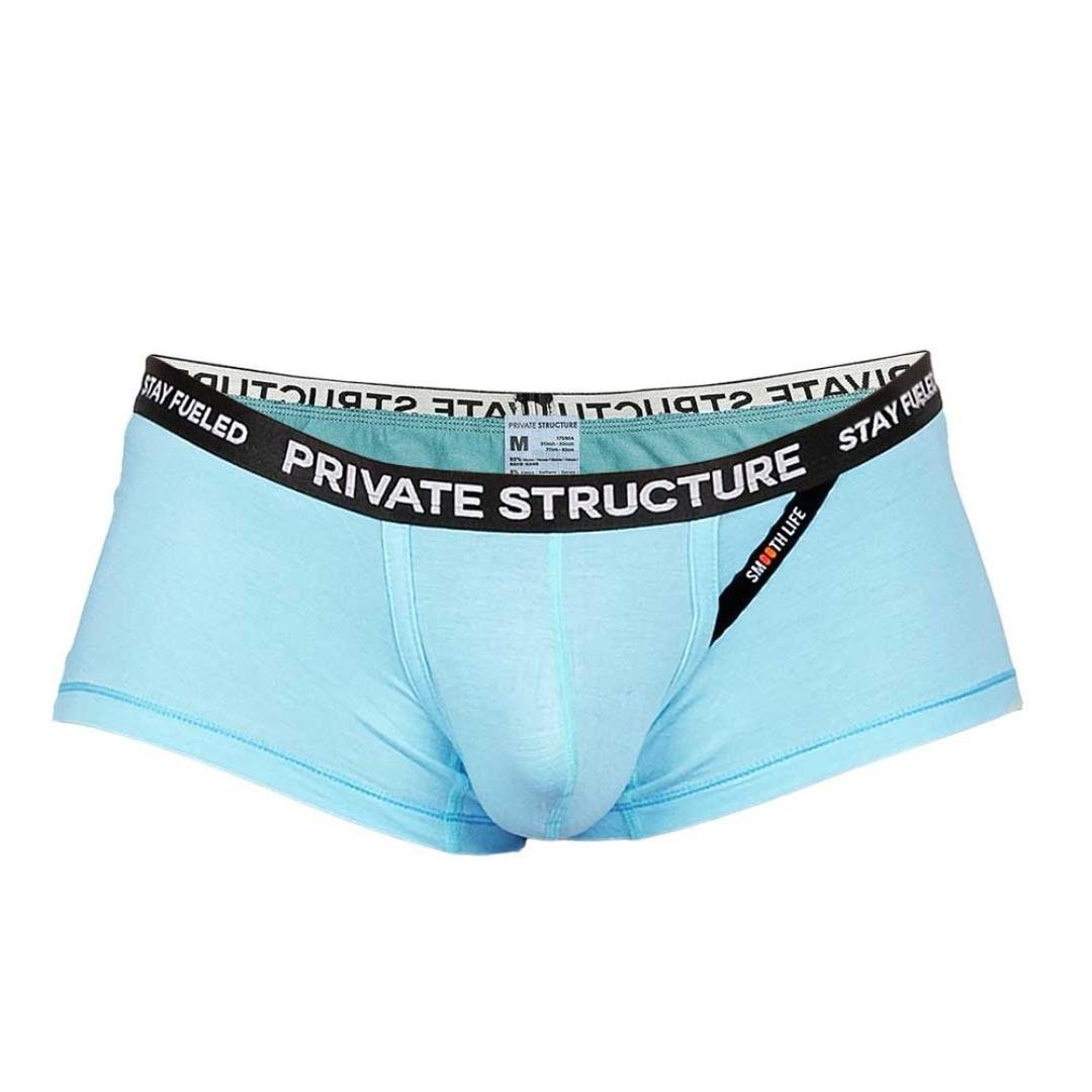 Essence Odyssey Low Waist Trunk - Linen Blue - | Private Structure - | MAD Lifestyle