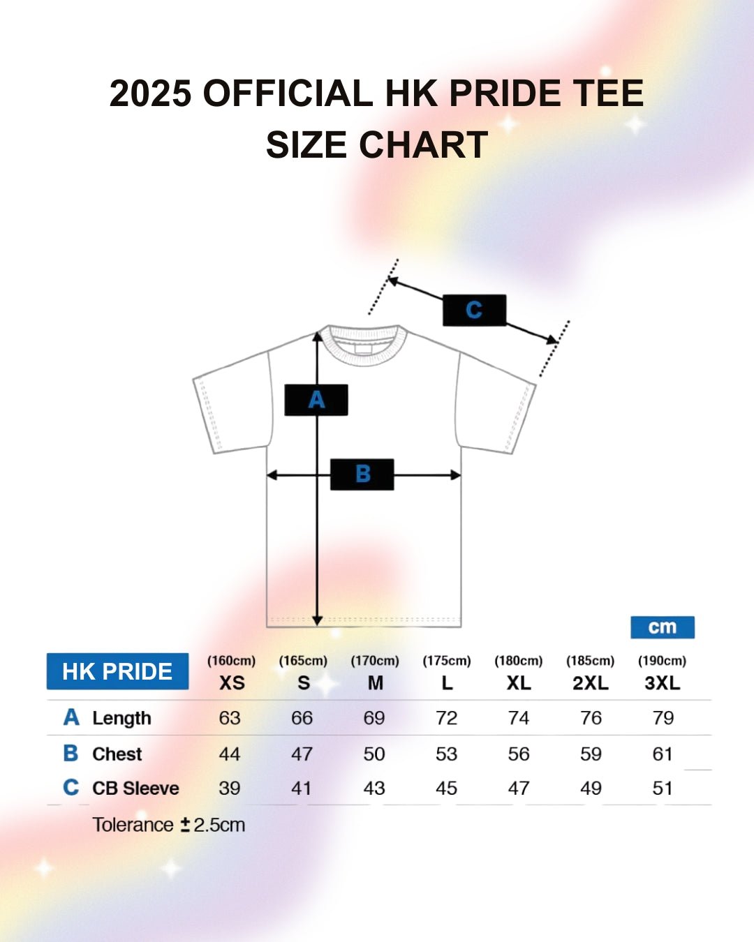 2025 Official HK Pride "No Frame for Love" Tee - | Hong Kong Pride - T-Shirts | MAD Lifestyle