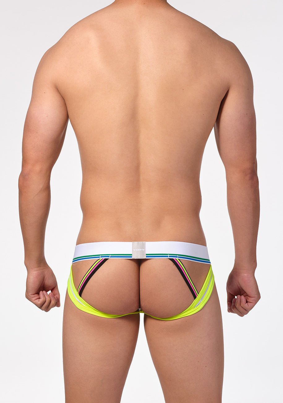 Neon-Line Hip-Strap Jock - | TOOT - | MAD Lifestyle