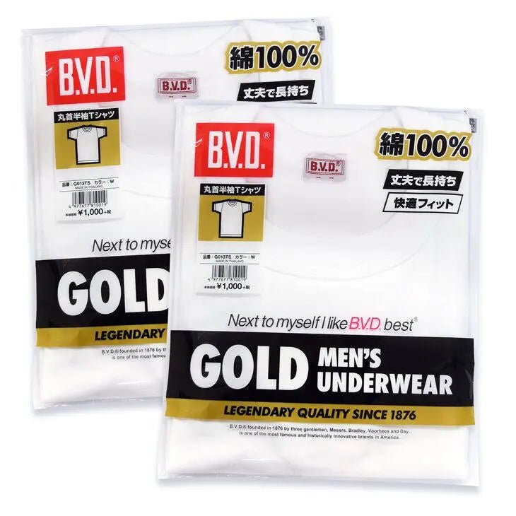 Men's 100% Cotton Mesh Round Neck T-Shirt - | B.V.D. - | MAD Lifestyle