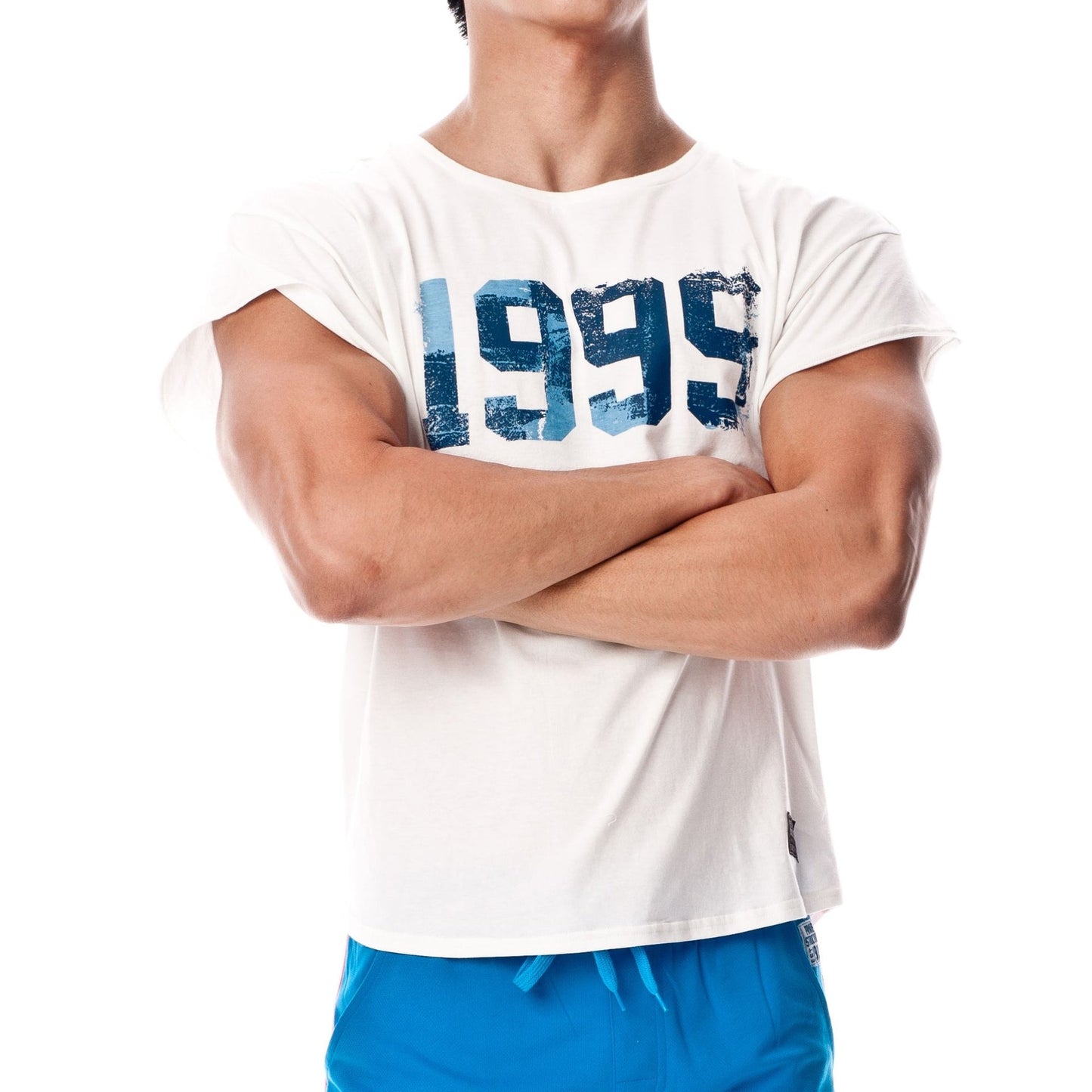 1999 Cropped Sleeve Casual Tee - | Private Structure - | MAD Lifestyle