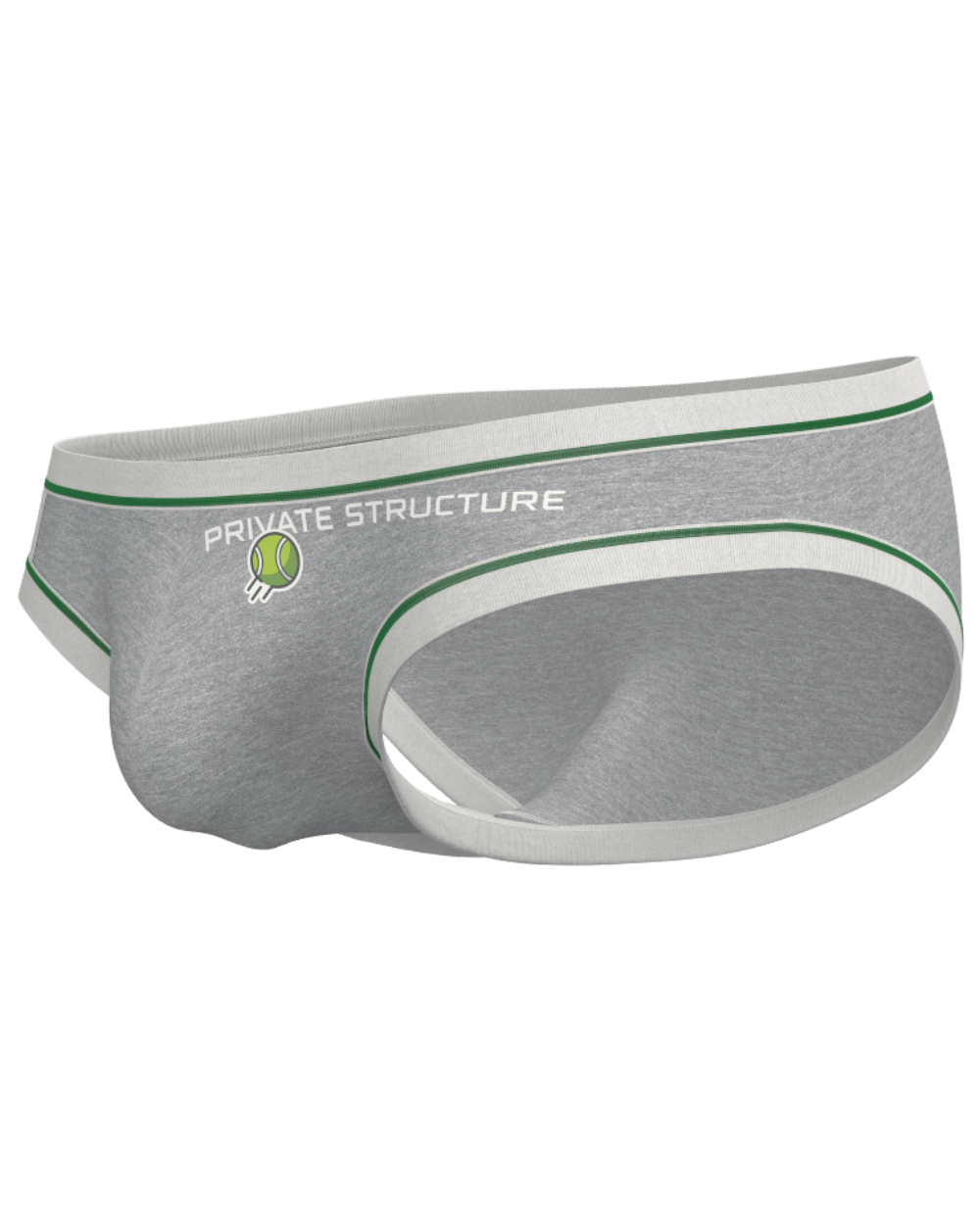 ATHLETE Men's Low Waist Brief - Stadium Grey - | Private Structure - | MAD Lifestyle