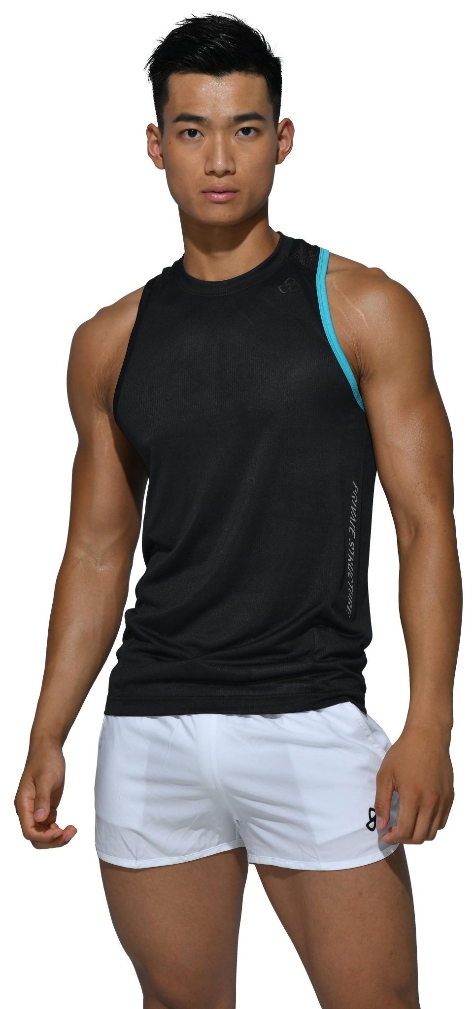 beFIT Sweat Racer Rack Singlet - | Private Structure - | MAD Lifestyle