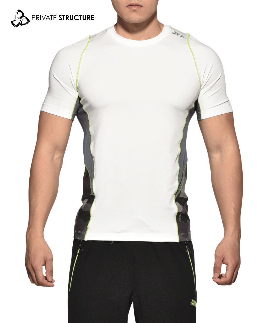 MOMENTUM High-Performance Training Tee - White - | Private Structure - | MAD Lifestyle