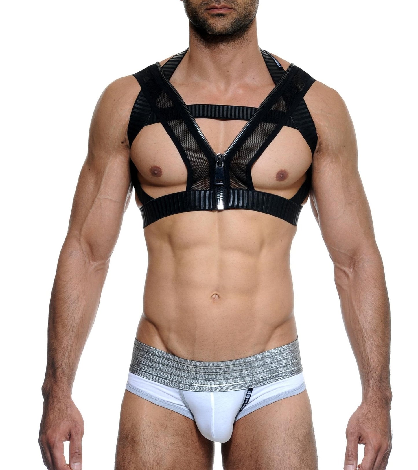 LYNX Harness - Silver Black - | STUD - | MAD Lifestyle