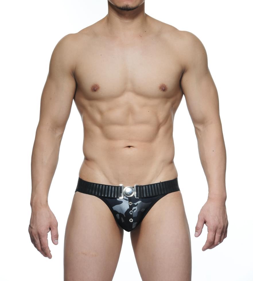RAIDD Tanga Underwear - Grey Black - | STUD - | MAD Lifestyle