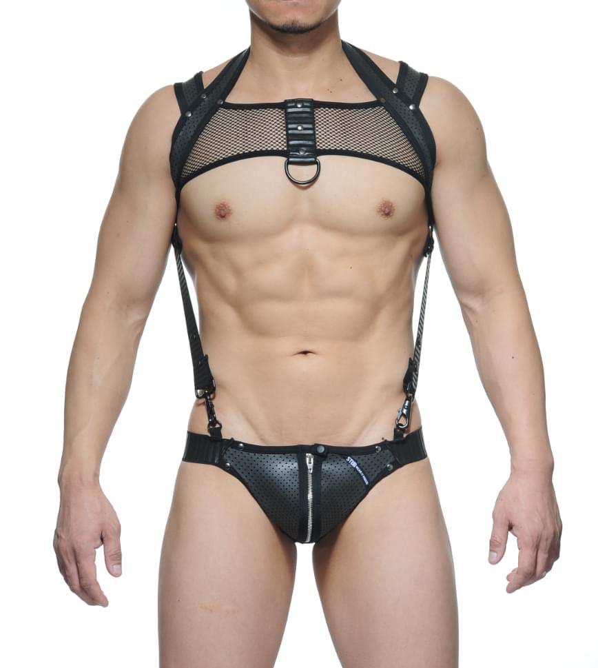 ROGUE Harness - Grey Black - | STUD - | MAD Lifestyle