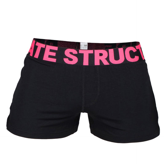 Modality Lounge Shorts - Black & Magenta - | Private Structure - | MAD Lifestyle