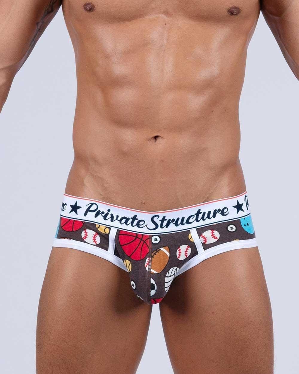 Classic Motif Mini Brief - Ball Games - | Private Structure - | MAD Lifestyle