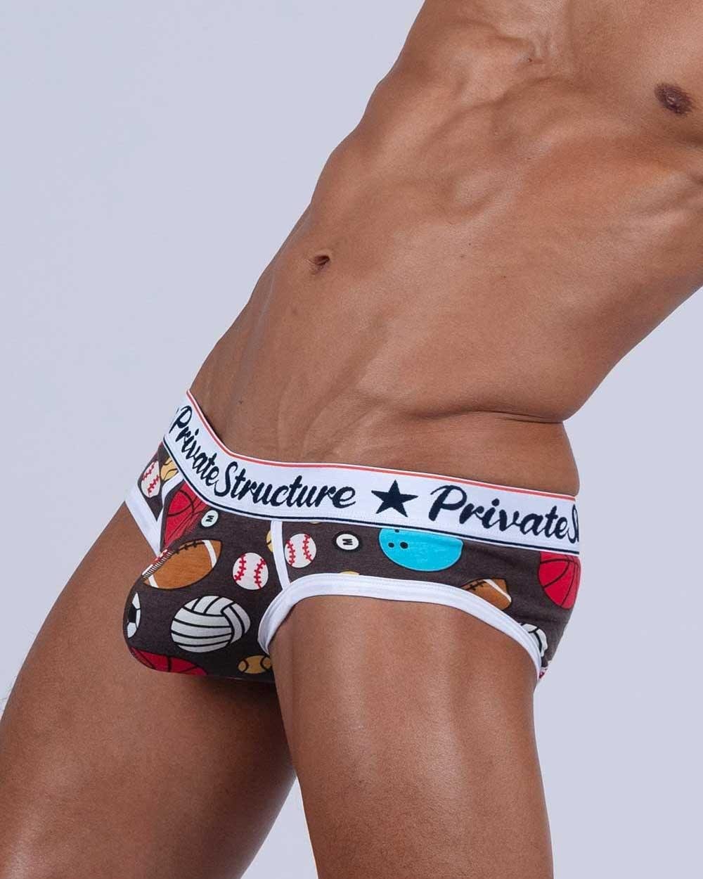 Classic Motif Mini Brief - Ball Games - | Private Structure - | MAD Lifestyle