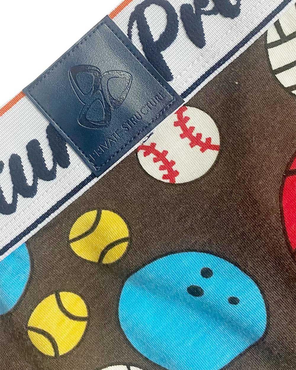 Classic Motif Mini Brief - Ball Games - | Private Structure - | MAD Lifestyle