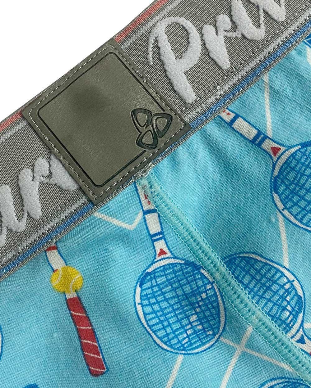 Classic Motif Trunk - Tennis Light Blue - | Private Structure - | MAD Lifestyle