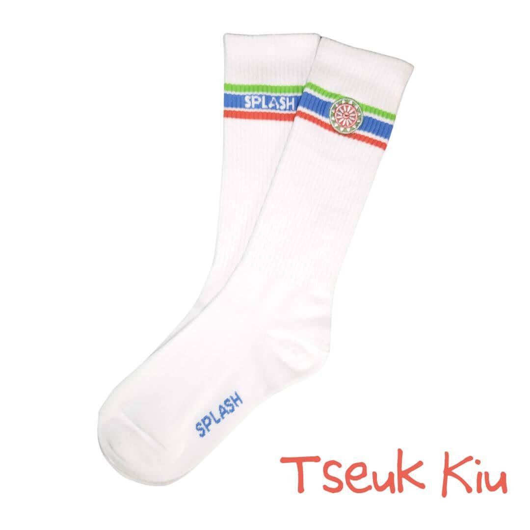 Original White Sport Socks - Tseuk Kiu - | Splash - | MAD Lifestyle