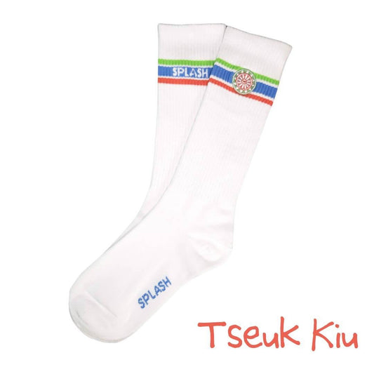 Original White Sport Socks - Tseuk Kiu - | Splash - | MAD Lifestyle