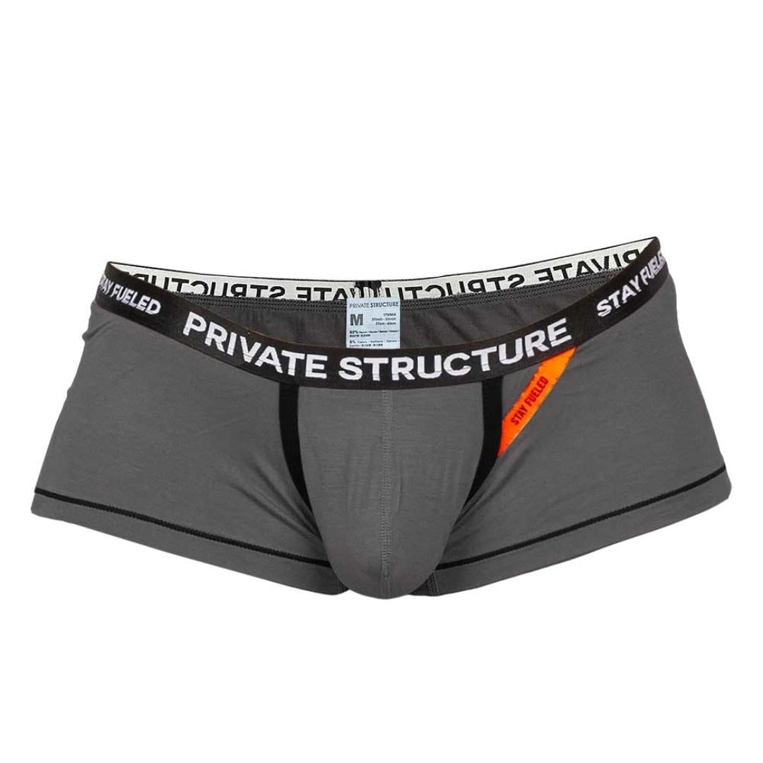 Essence Odyssey Low Waist Trunk - Light Grey - | Private Structure - | MAD Lifestyle