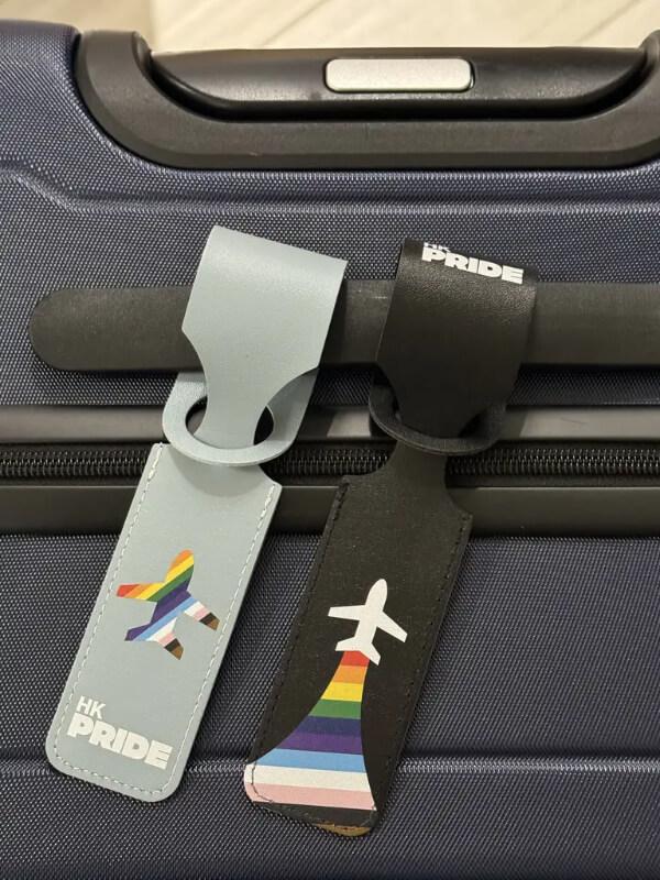 Official HK Pride "Progress Pride" Luggage Tag - | Hong Kong Pride - | MAD Lifestyle