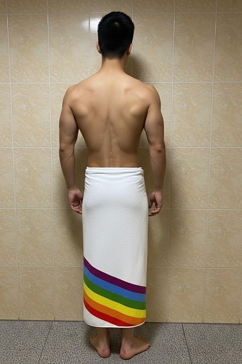 Official HK Pride Rainbow Towel (Ribbon Pattern) - | Hong Kong Pride - | MAD Lifestyle