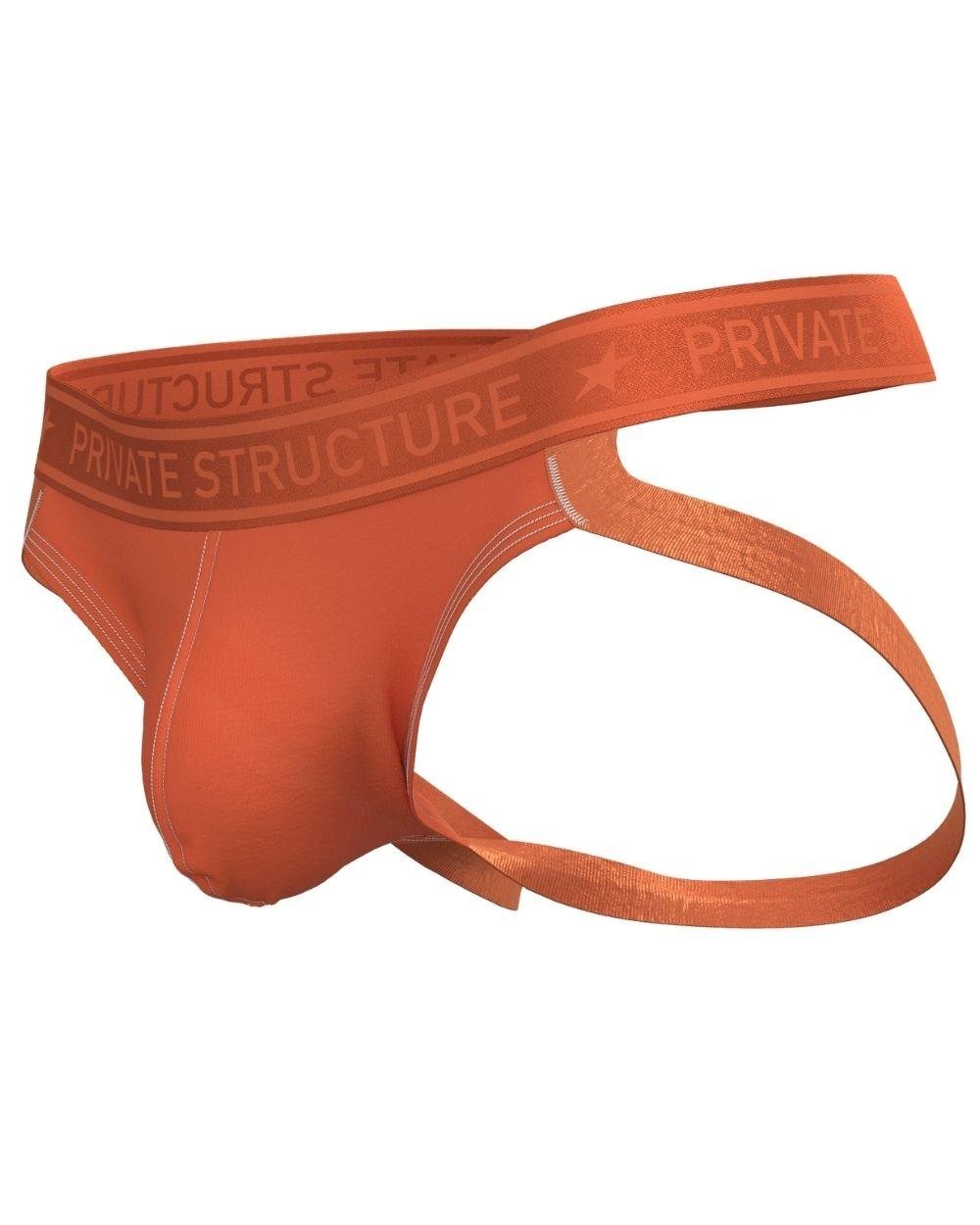 Night Drifter Jockstrap - Sunset Orange - | Private Structure - | MAD Lifestyle