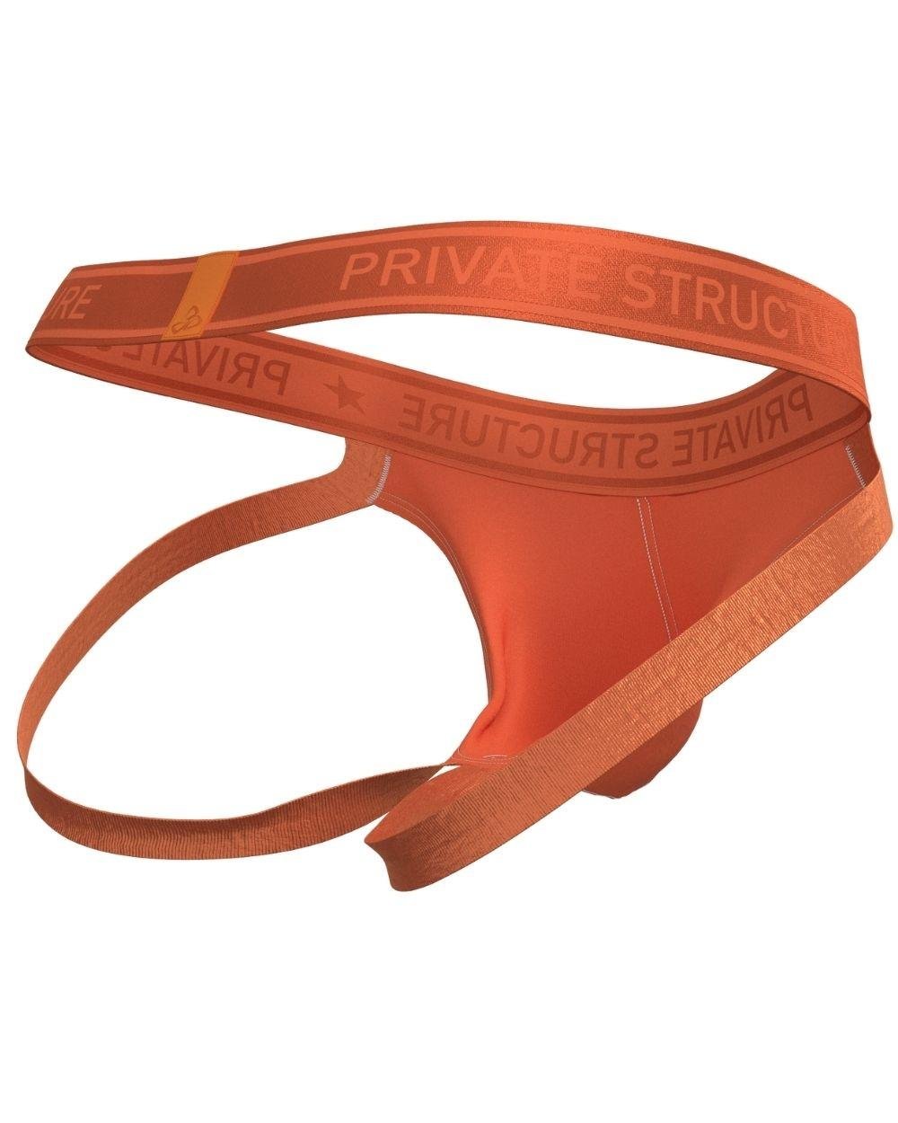 Night Drifter Jockstrap - Sunset Orange - | Private Structure - | MAD Lifestyle
