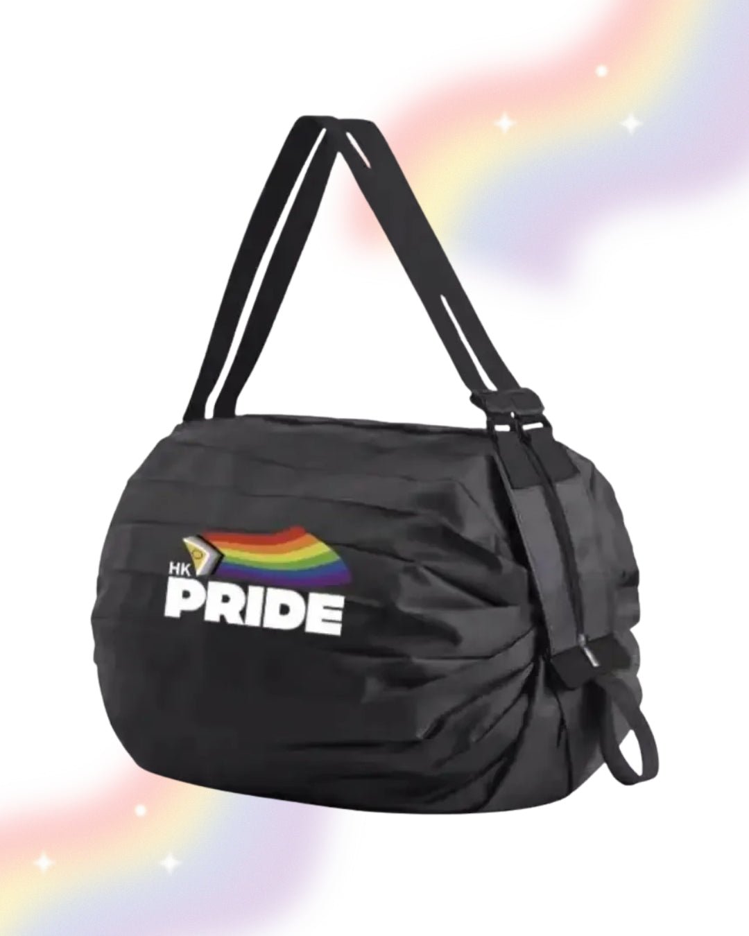 Official HK Pride "Progress Pride" Quick-Fold Bag - | Hong Kong Pride - | MAD Lifestyle