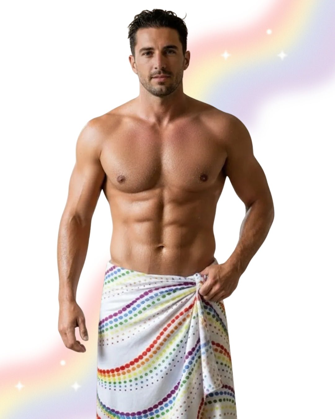 Official HK Pride Rainbow Towel (Dotted Pattern) - | Hong Kong Pride - | MAD Lifestyle