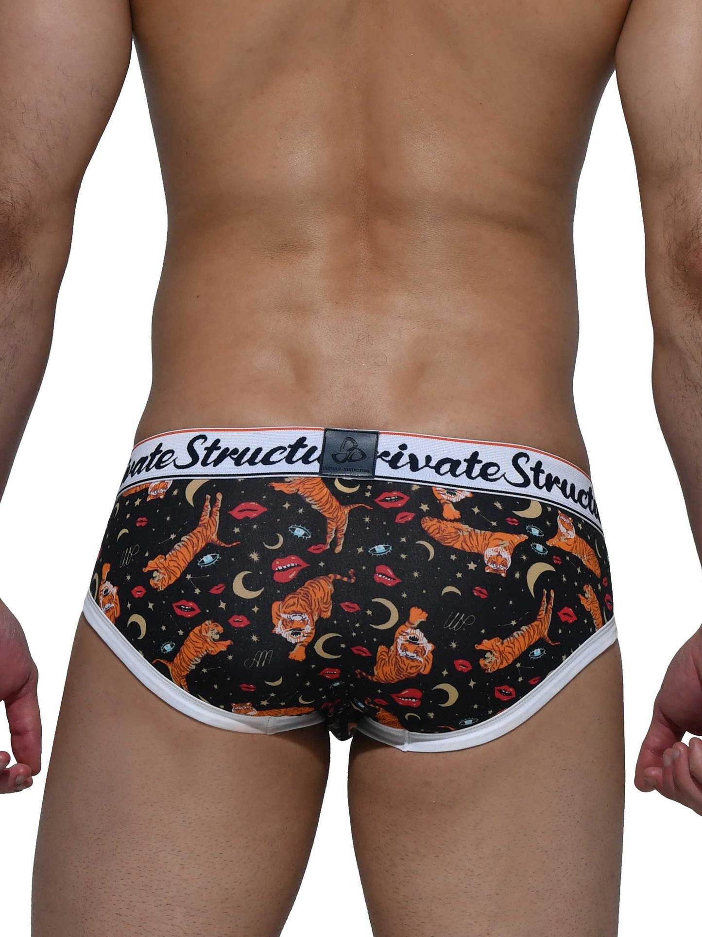 Classic Motif Mini Brief - Tiger - | Private Structure - | MAD Lifestyle