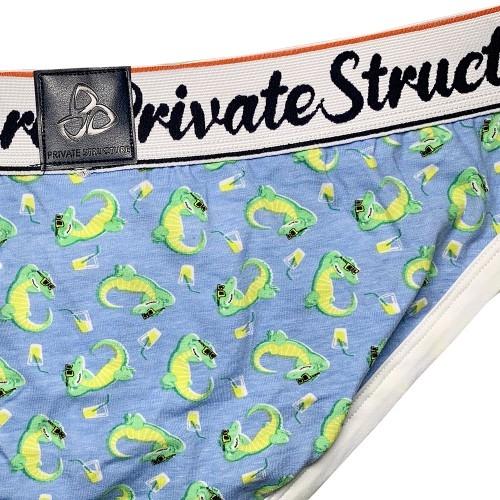 Classic Motif Mini Brief - Vacacroc Teal - | Private Structure - | MAD Lifestyle