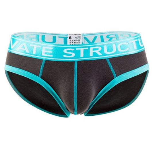 Luminous Ribs Mini Brief - Teal - | Private Structure - | MAD Lifestyle