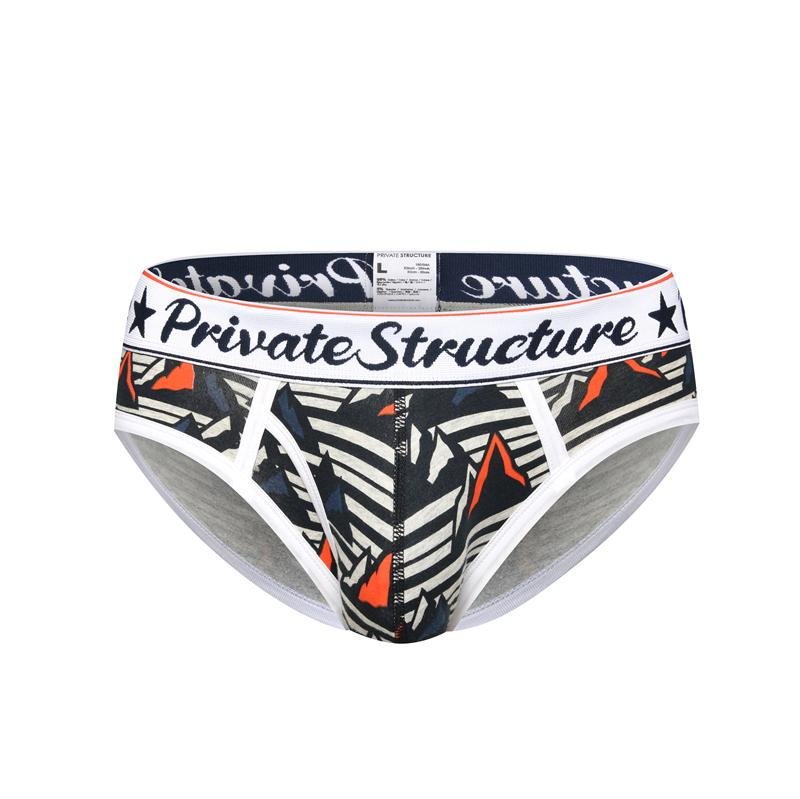 Classic Motif Mini Brief - Landscape White - | Private Structure - | MAD Lifestyle