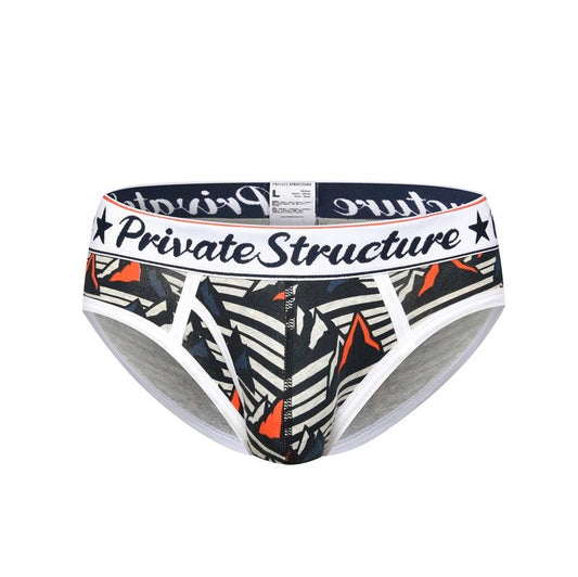 Classic Motif Mini Brief - Landscape White - | Private Structure - | MAD Lifestyle