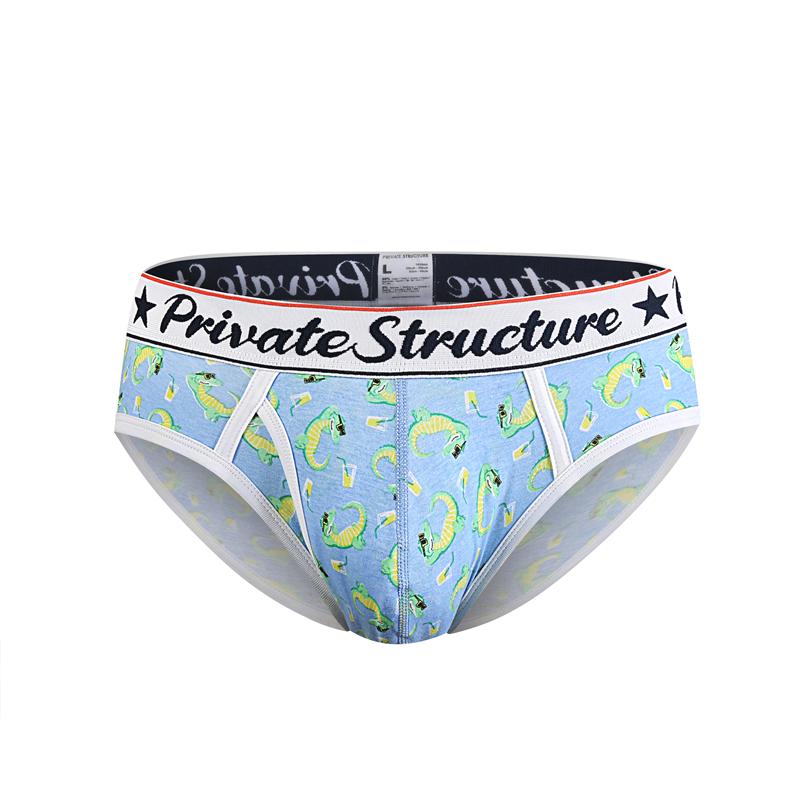 Classic Motif Mini Brief - Vacacroc Teal - | Private Structure - | MAD Lifestyle