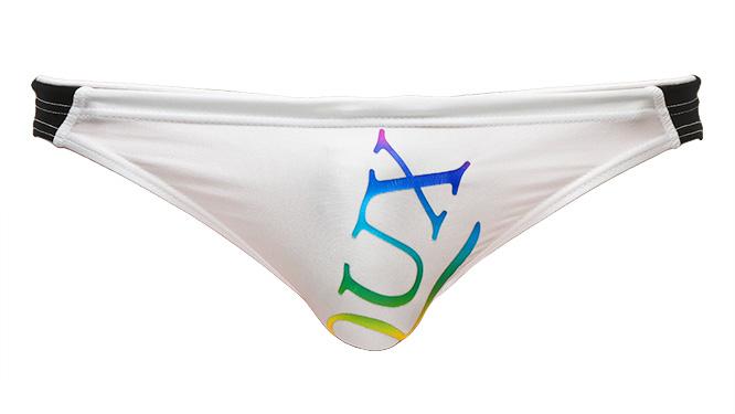 Rainbow Polo ?White? - | Aqux - | MAD Lifestyle