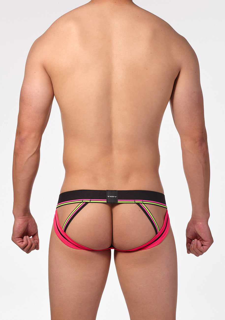 Neon-Line Hip-Strap Jock - | TOOT - | MAD Lifestyle