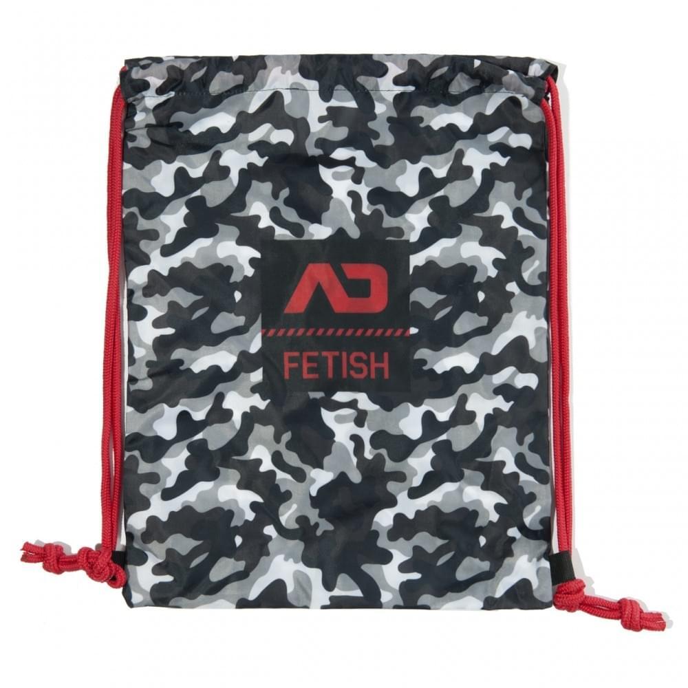 AD Camo Backpack – Lightweight Drawstring Bag (Charcoal Camo) - | Addicted - | MAD Lifestyle