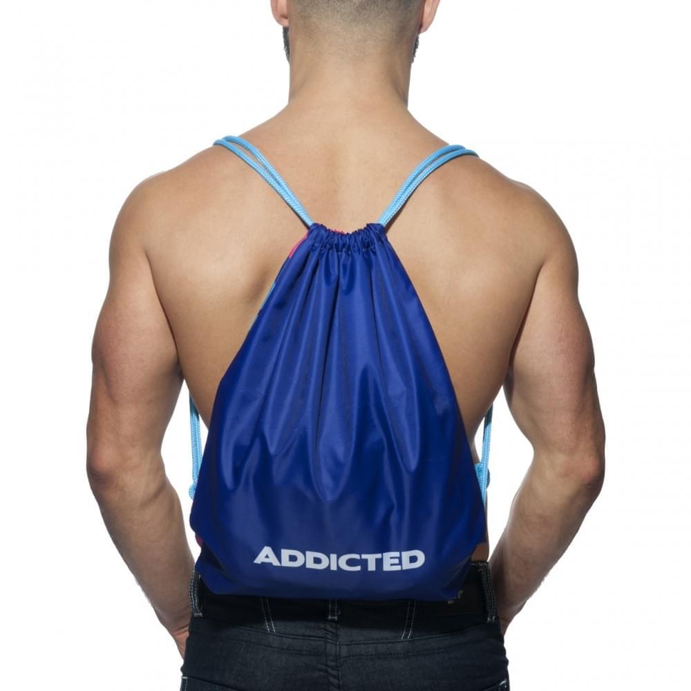 AD Reversible Backpack – 2-in-1 Gym Sack (Fuchsia / Navy Blue) - | Addicted - | MAD Lifestyle