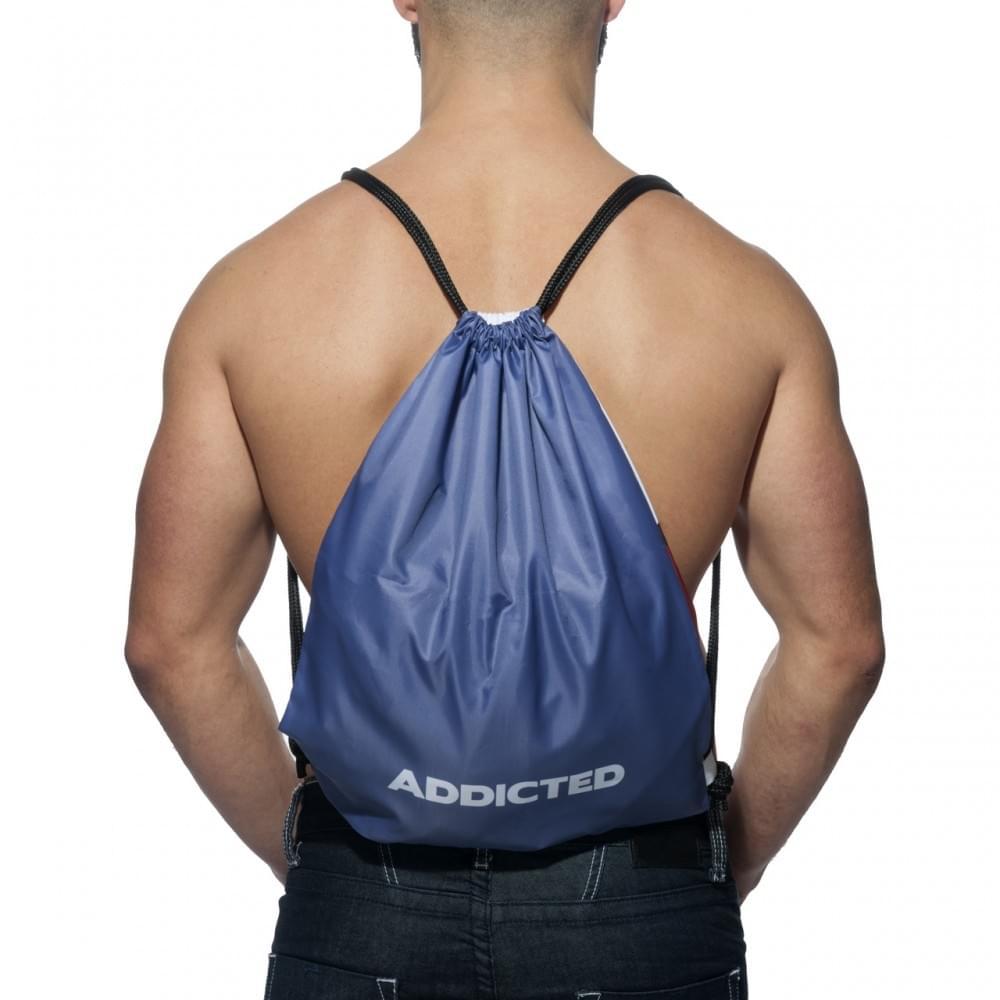 AD Reversible Backpack – 2-in-1 Gym Sack (Red / Royal Blue) - | Addicted - | MAD Lifestyle