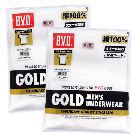 Men's 100% Cotton Mesh Round Neck T-Shirt - | B.V.D. - | MAD Lifestyle