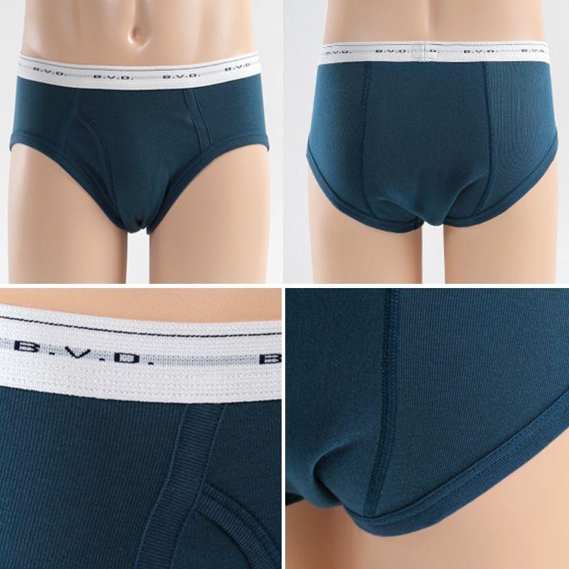 Men's Color Bikini Briefs (Front Opening) - 3PACK - | B.V.D. - | MAD Lifestyle