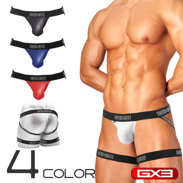 FUSION T-BACK JOCKSTRAP UNDERWEAR WITH LEG BAND - | GX3 - | MAD Lifestyle