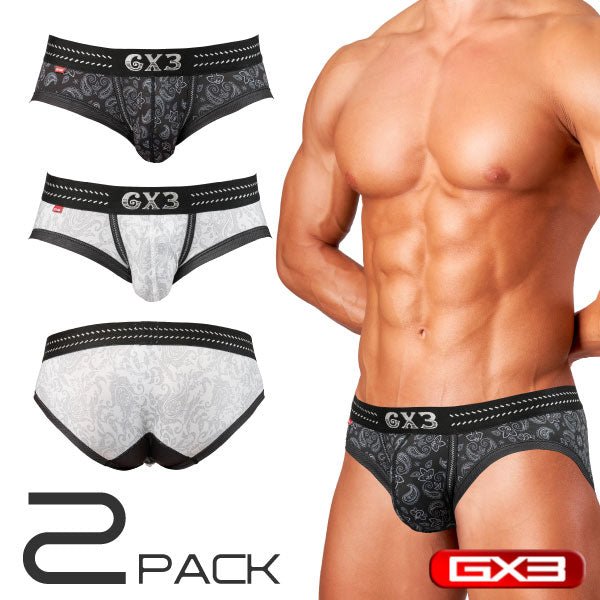 WESTERN PAISLEY BRIEF - 2PACK - | GX3 - | MAD Lifestyle
