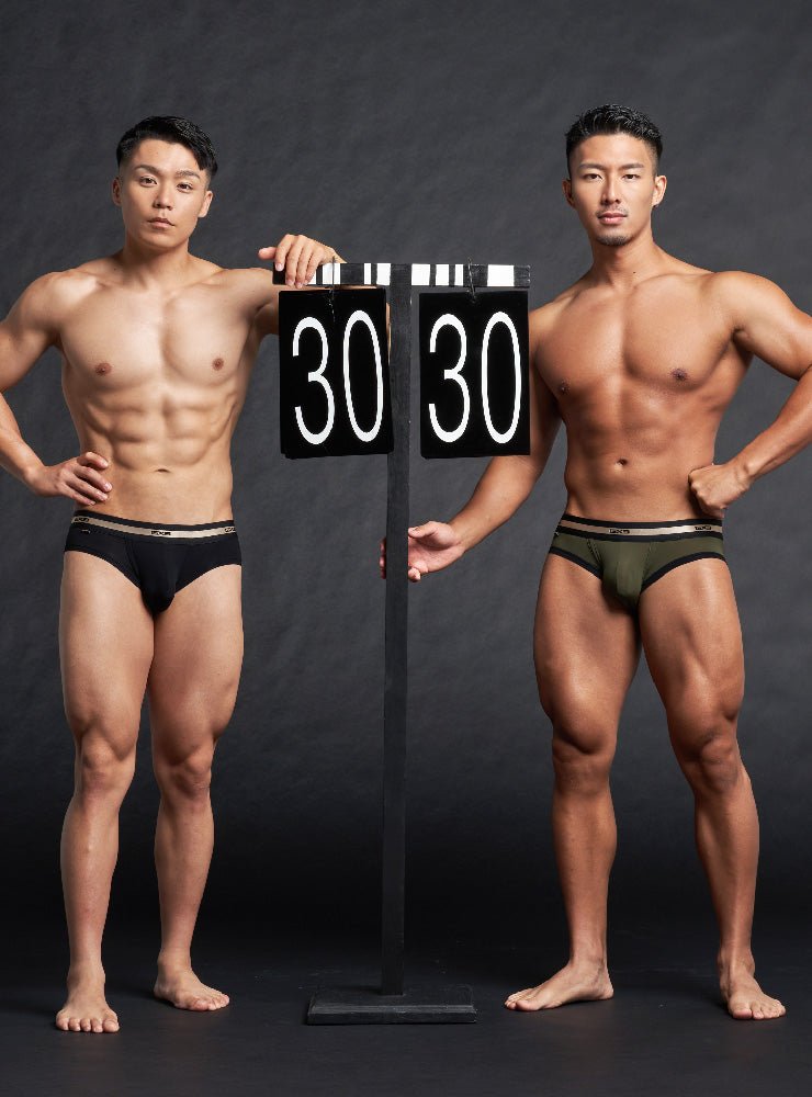 PRIME SKIN Black Brief - 2Pack - | GX3 - | MAD Lifestyle