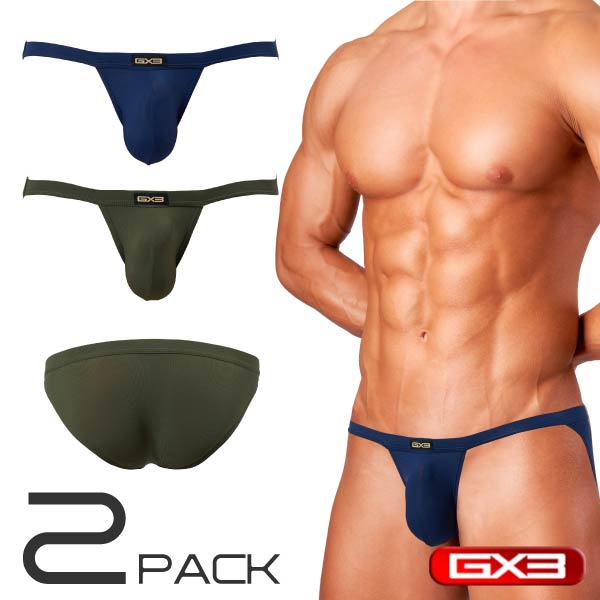 PRIME SKIN Navy Micro Bikini - 2Pack - | GX3 - | MAD Lifestyle