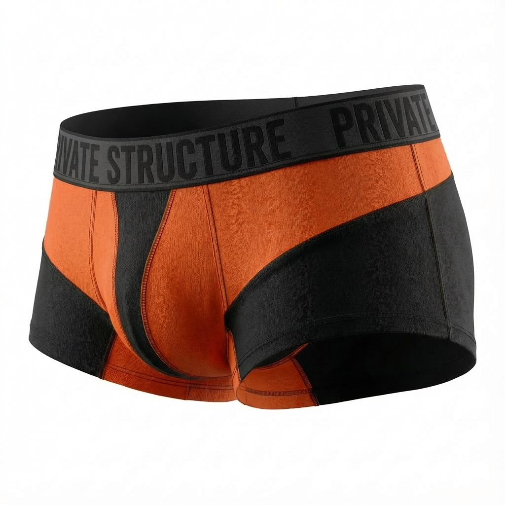 Platinum Modal Trunk Underwear - Vibrant Orange