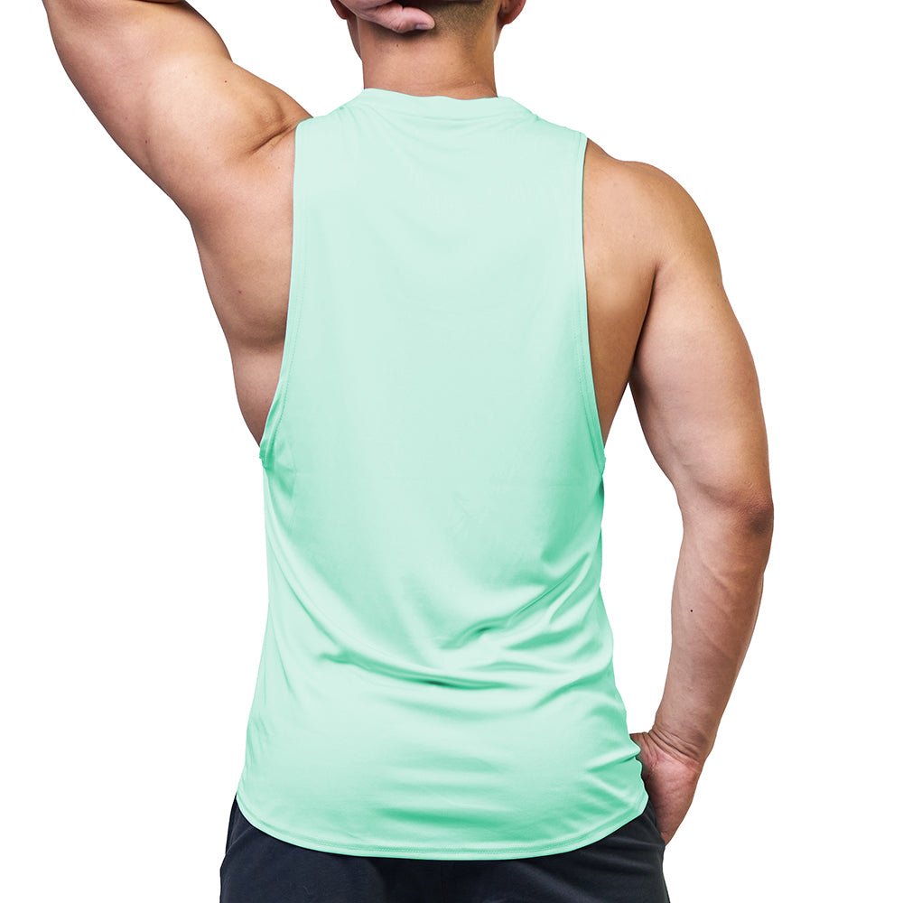 365 Dropped Armhole Sleeveless Tee - Mint - | Private Structure - | MAD Lifestyle