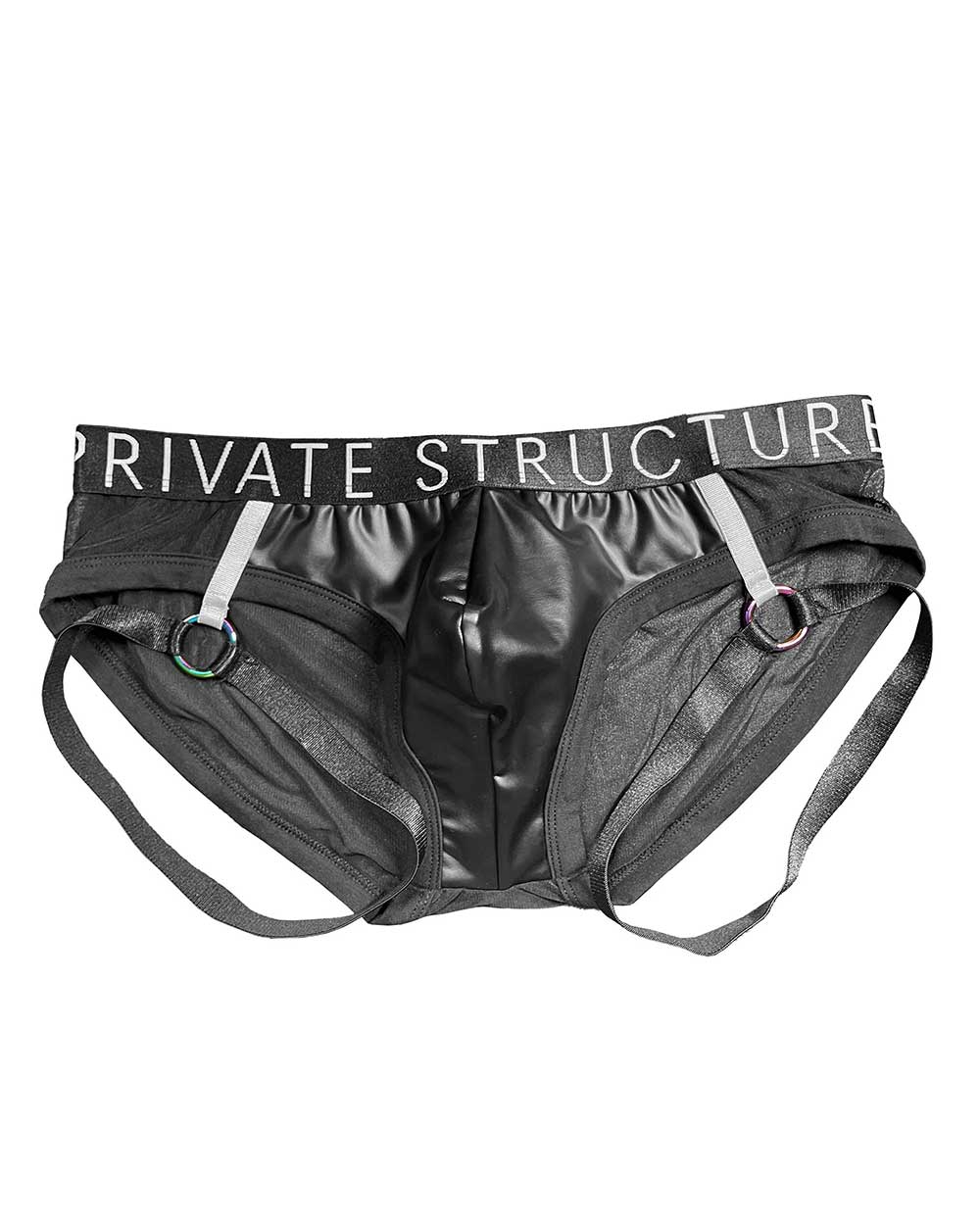 Alpha Low Waist Garter Mini - Shades of Black - | Private Structure - | MAD Lifestyle