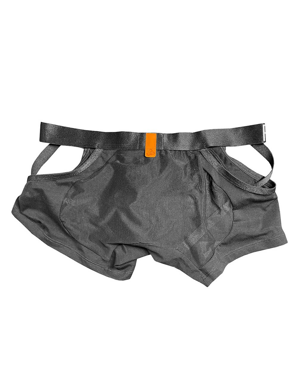 Alpha Low Waist Mesh Back Jockstrap Trunk - Shades of Black - | Private Structure - | MAD Lifestyle