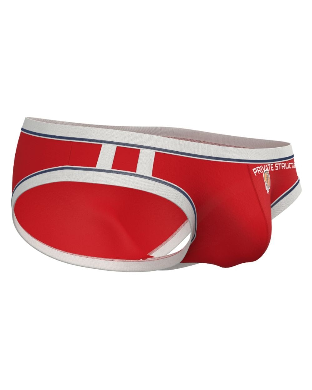 ATHLETE Men's Low Waist Brief - Score Red - | Private Structure - | MAD Lifestyle