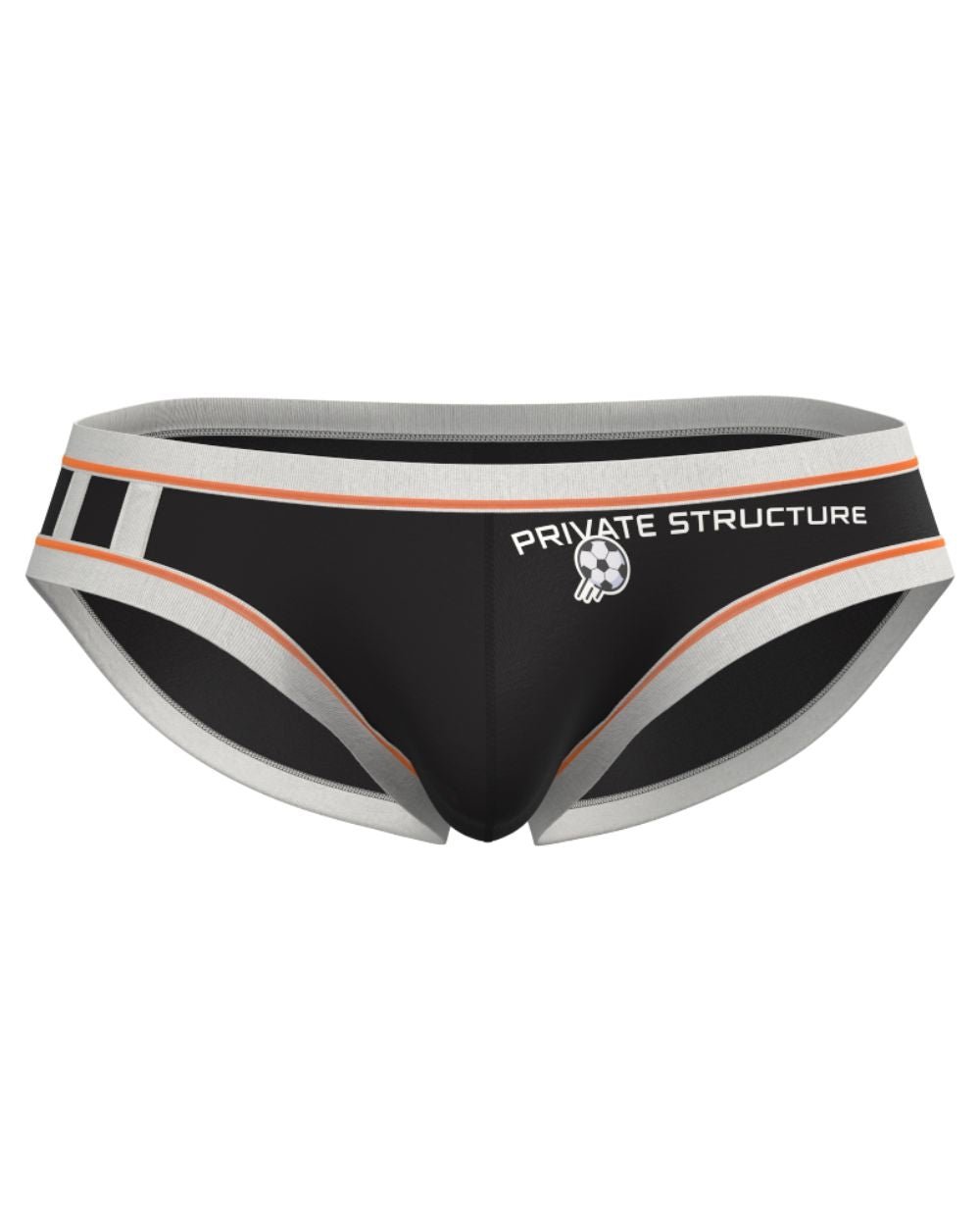 ATHLETE Men's Low Waist Brief - Soccer Black - | Private Structure - | MAD Lifestyle
