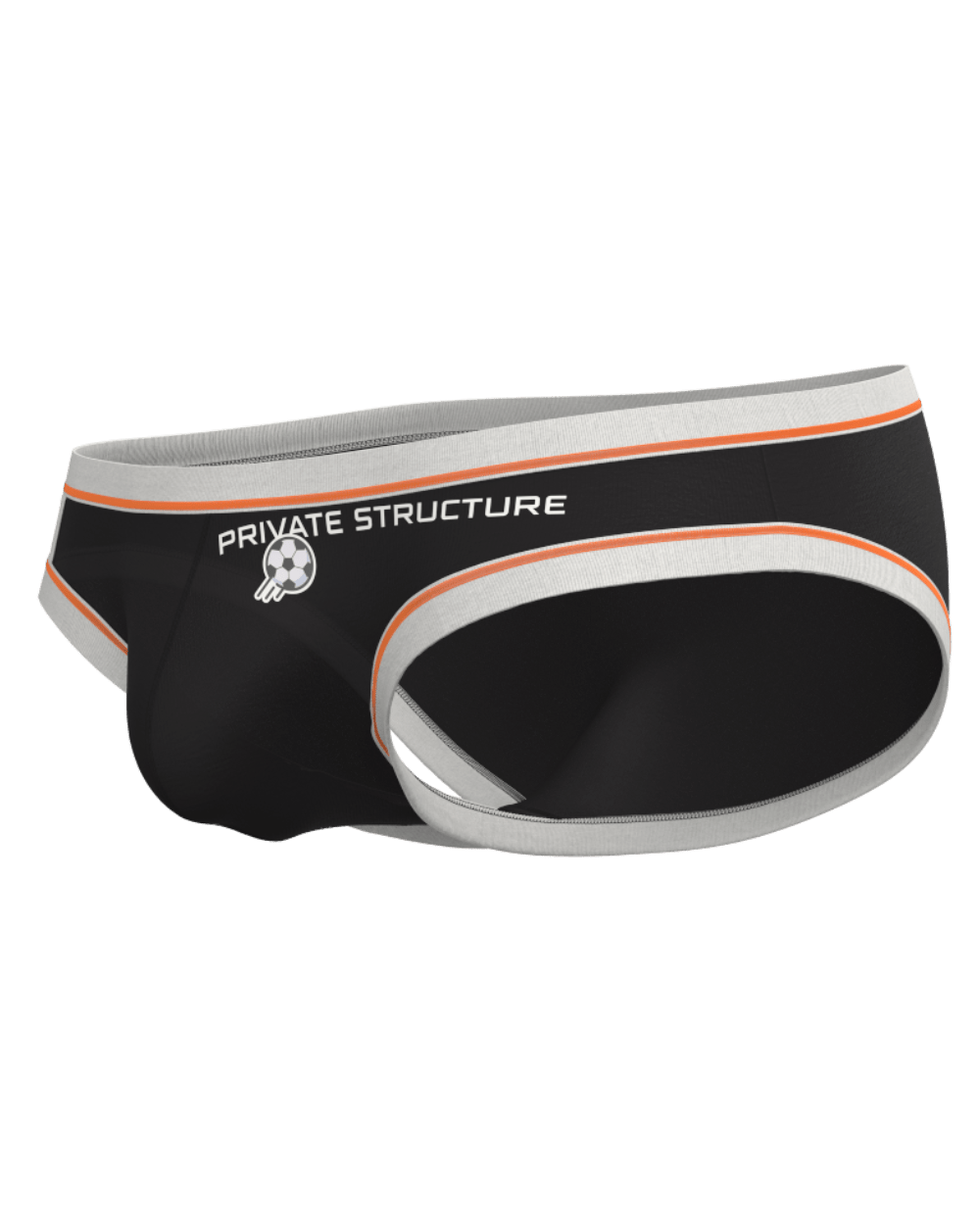 ATHLETE Men's Low Waist Brief - Soccer Black - | Private Structure - | MAD Lifestyle